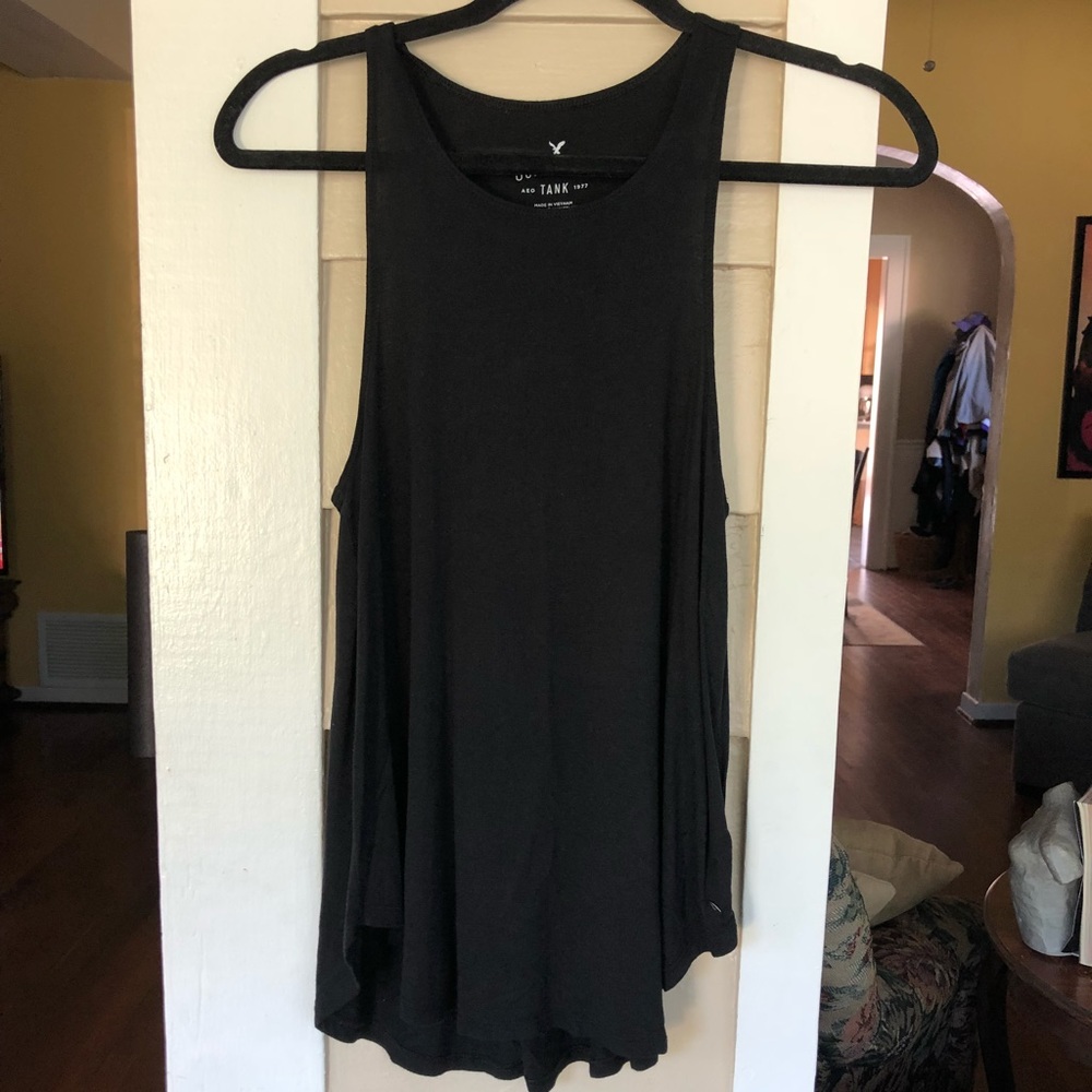 American Eagle Black Soft and Sexy Tank